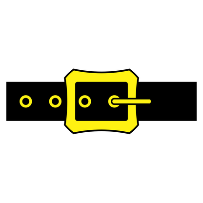 Creative Santa belt vector design for cutting machines