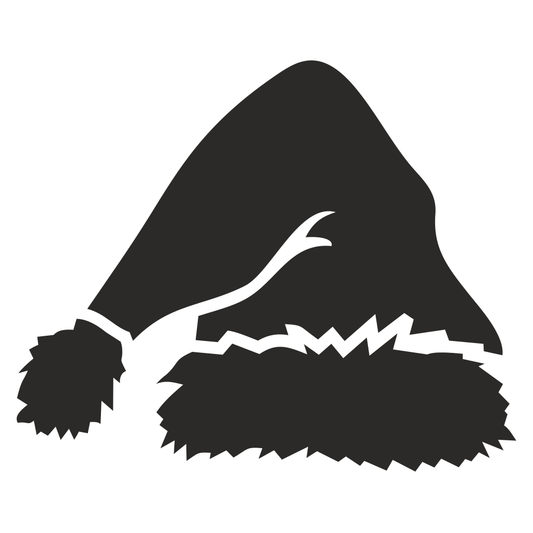 Creative Santa Hat design perfect for cutting machines