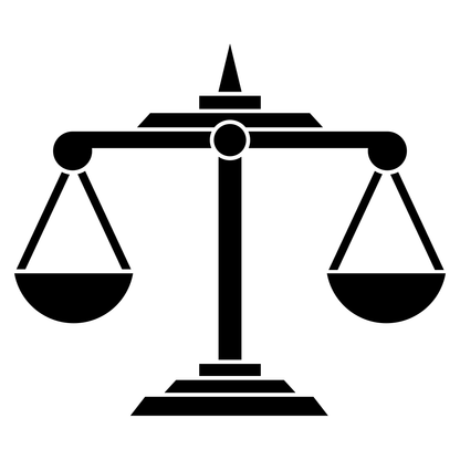 Vector design of justice scales for cutting machines