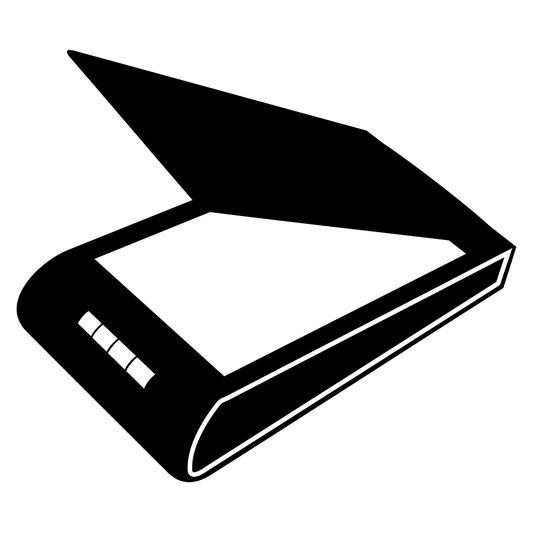 Vector illustration of a scanner designed for creative projects