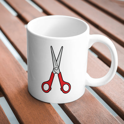 Scissors design for crafting and cutting machine use