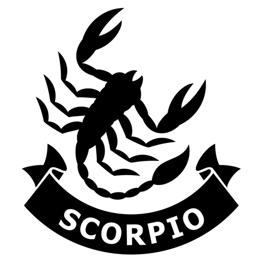 Scorpio design for cutting machines and crafts