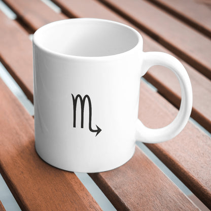 Scorpio zodiac sign design for creative crafting projects