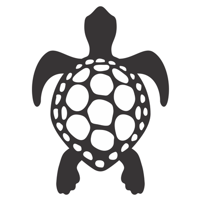 Unique turtle vector design for cutting machines