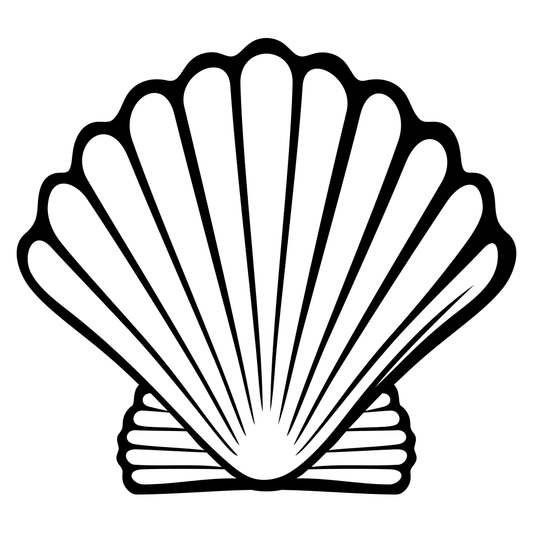 Create elegant designs with this intricate shell vector file