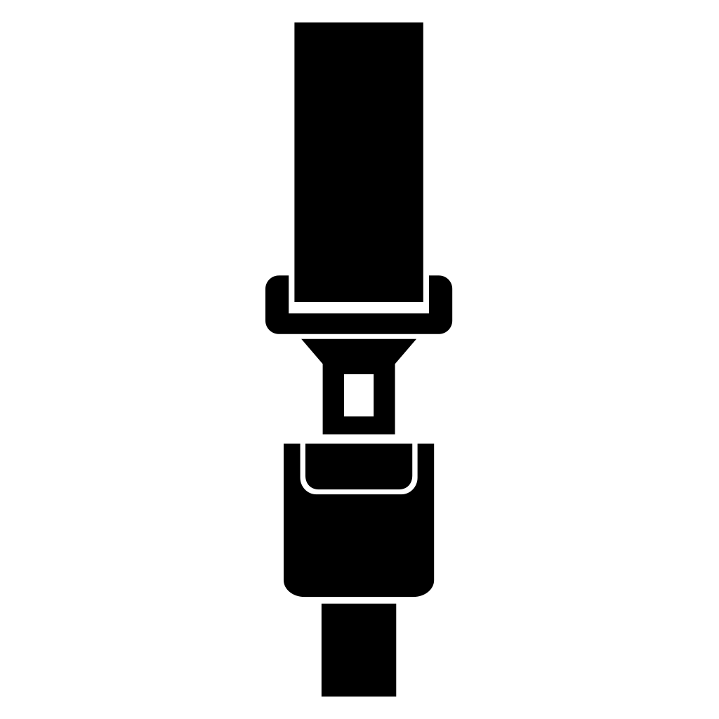 Creative vector design of a seat belt for cutting machines