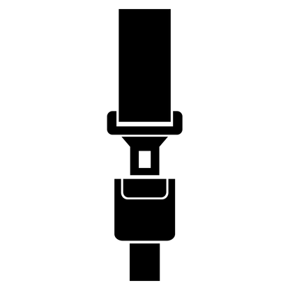 Creative vector design of a seat belt for cutting machines