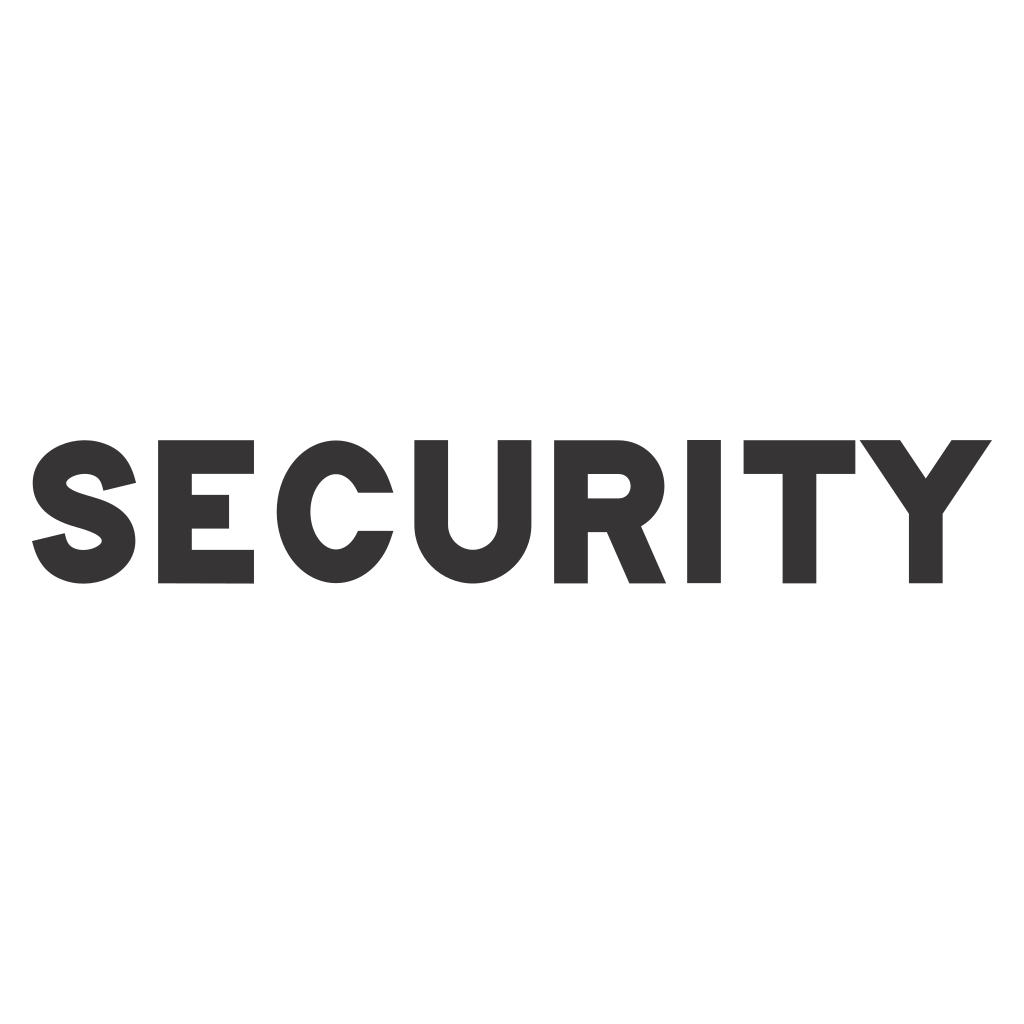 Modern vector design for security-themed cutting projects