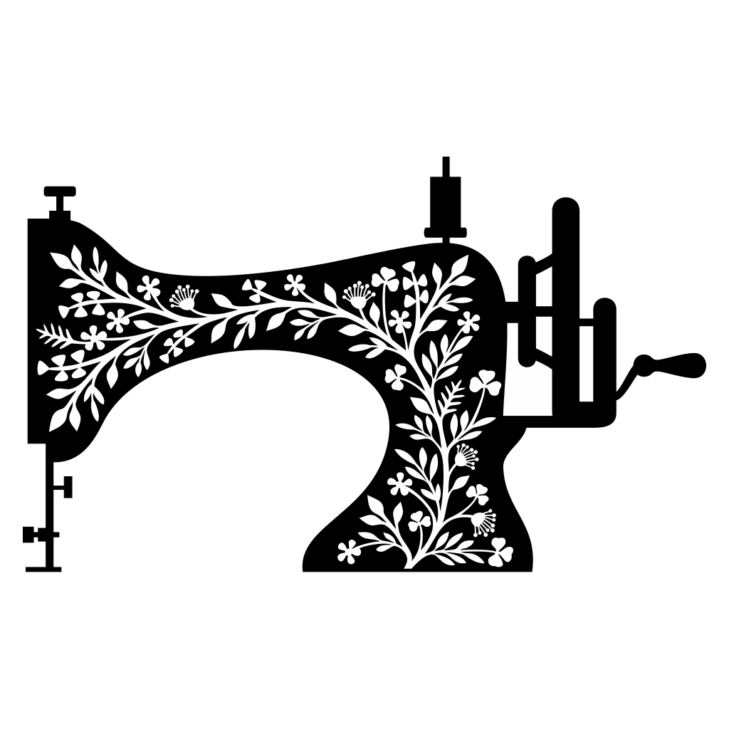 Creative floral design for a cutting machine sewing project