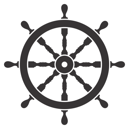 Creative nautical wheel design for crafting projects