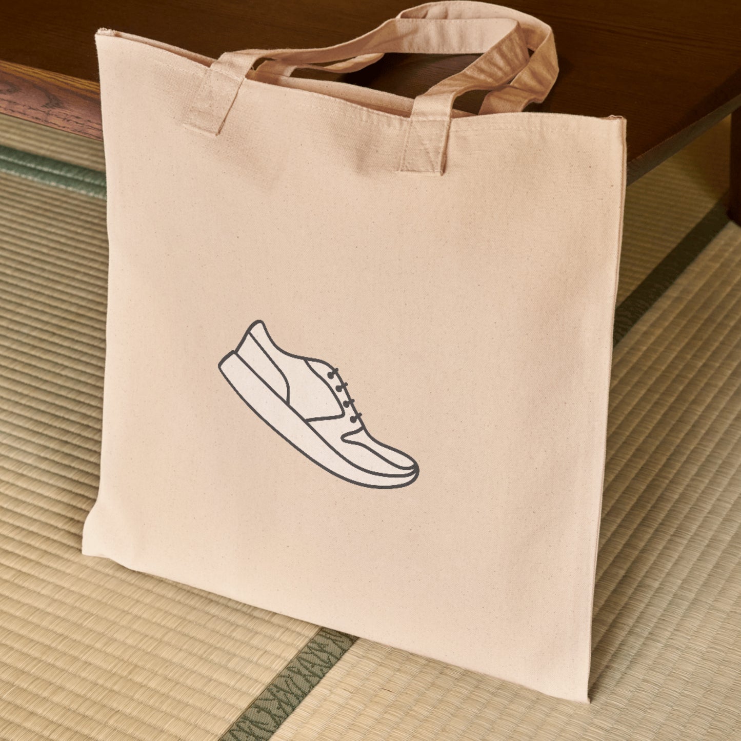 Stylish outline of a sneaker design for vector cutting
