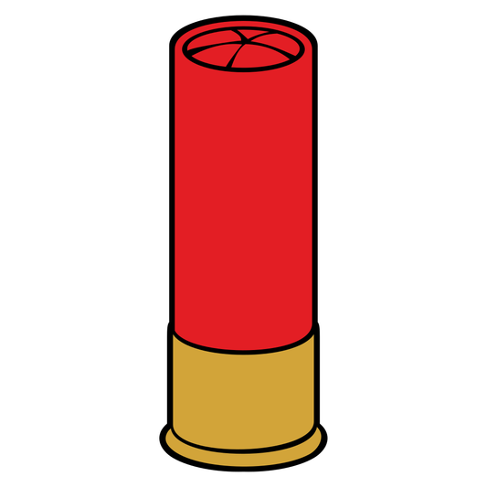 Stylish vector design of shotgun shells for creative projects