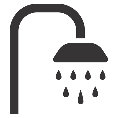 Enhance your bathroom with a stylish shower head vector design