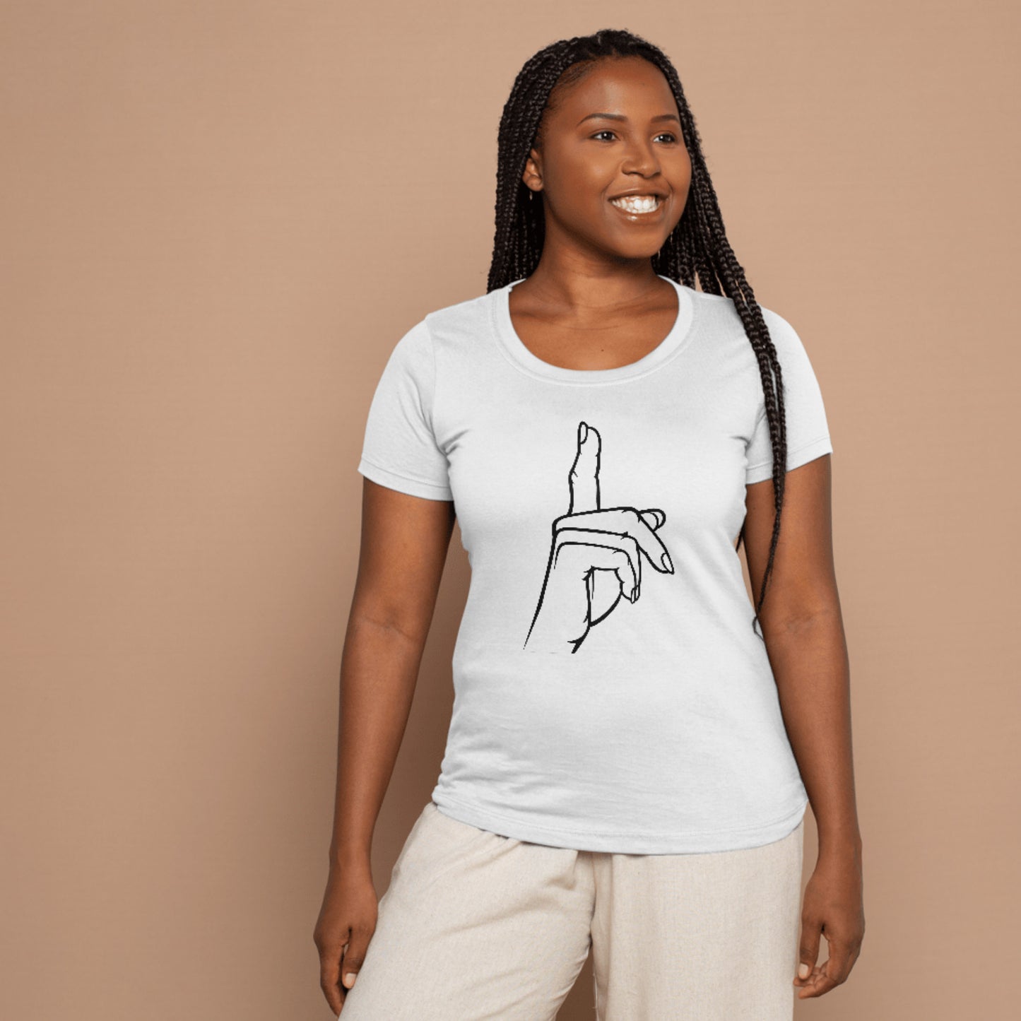 Elegant hand gesture design for creative projects