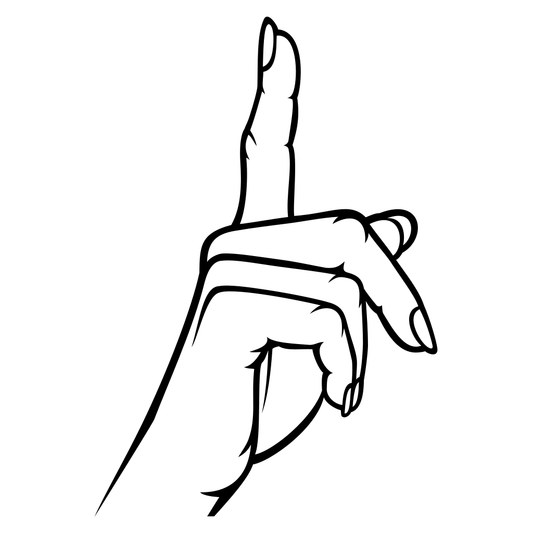Elegant hand gesture design for creative projects