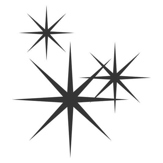 Creative silhouette stars for crafting projects