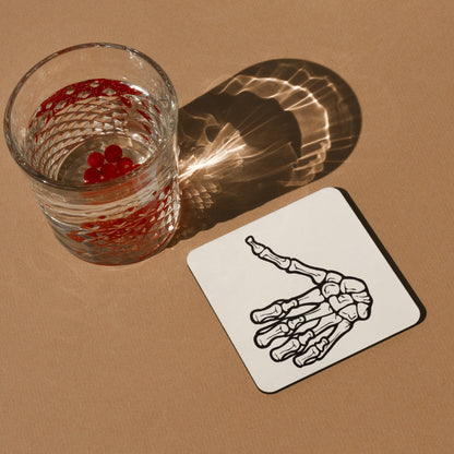 Skeleton hand with thumb up vector design for cutting machines