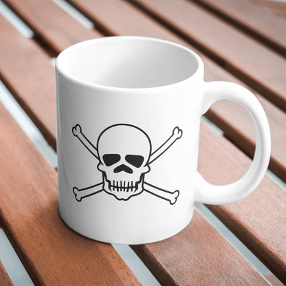 Unique skull and crossbones design for creative projects