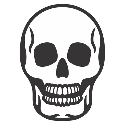 Creative skull design for versatile cutting machine projects