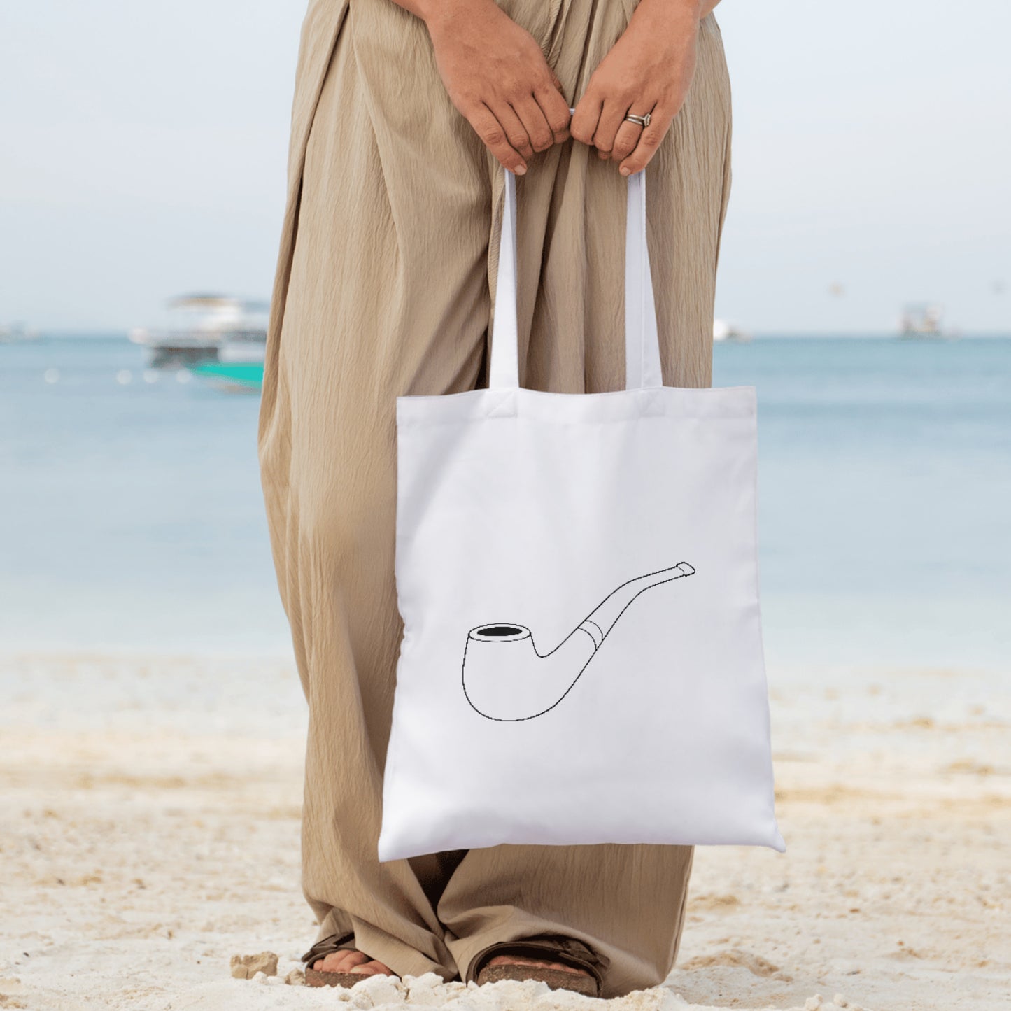 Elegant smoke pipe vector design for crafting projects