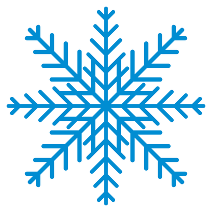 Charming snowflake vector design for creative projects