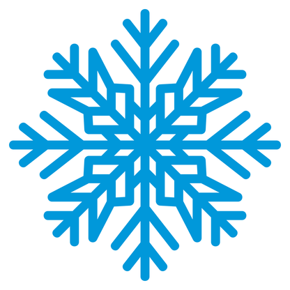 Snowflake design suitable for cutting machine projects