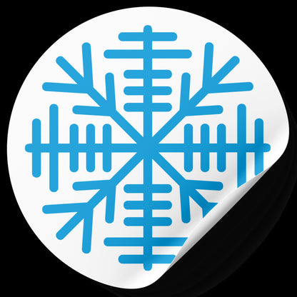 Unique snowflake vector design for crafting and cutting