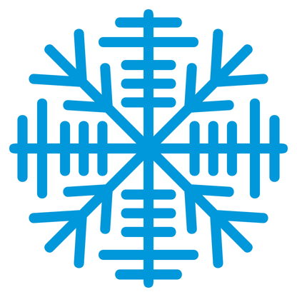 Unique snowflake vector design for crafting and cutting