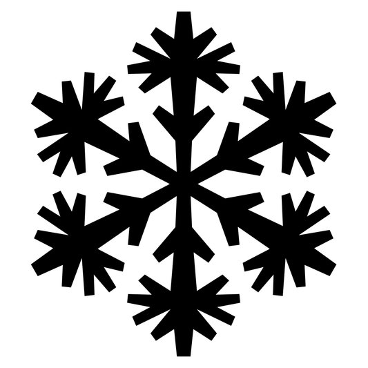 Beautiful snowflake design for cutting machines and crafts