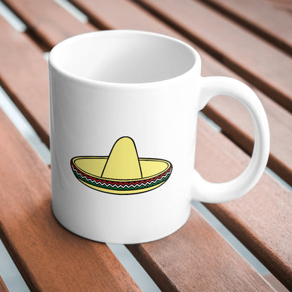 Creative vector sombrero design for crafting and cutting