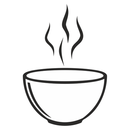 Elegant steaming bowl design for cutting machines reuse