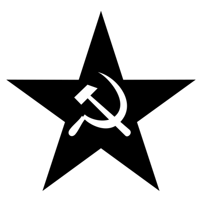 Soviet star design for cutting machines in creative projects