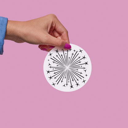 Sparkling design for crafting and cutting projects