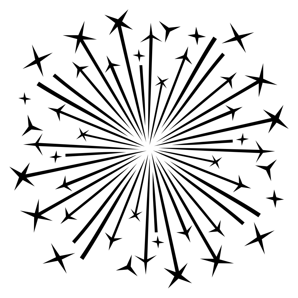 Sparkling design for crafting and cutting projects