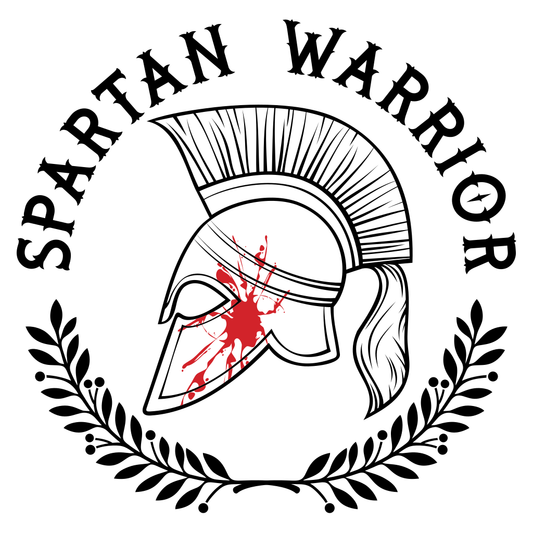 Spartan warrior design for cutting machine artwork