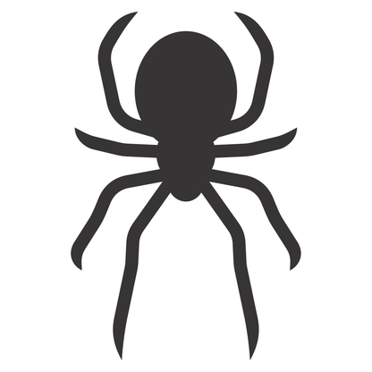 Creatively designed spider vector for cutting machines
