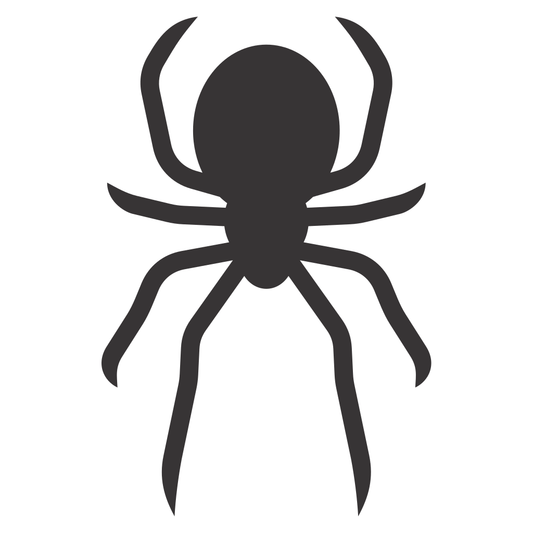 Creatively designed spider vector for cutting machines