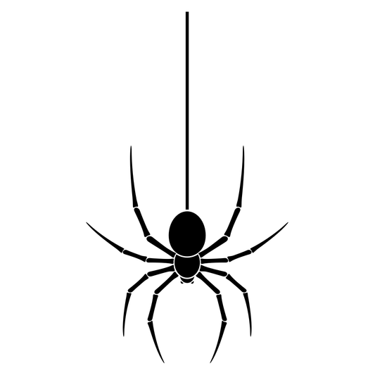 Intricate spider design for creative cutting projects