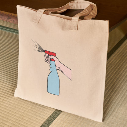 Creative vector spray bottle design for crafting projects