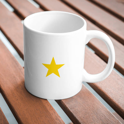 Creative yellow star vector design for cutting machines