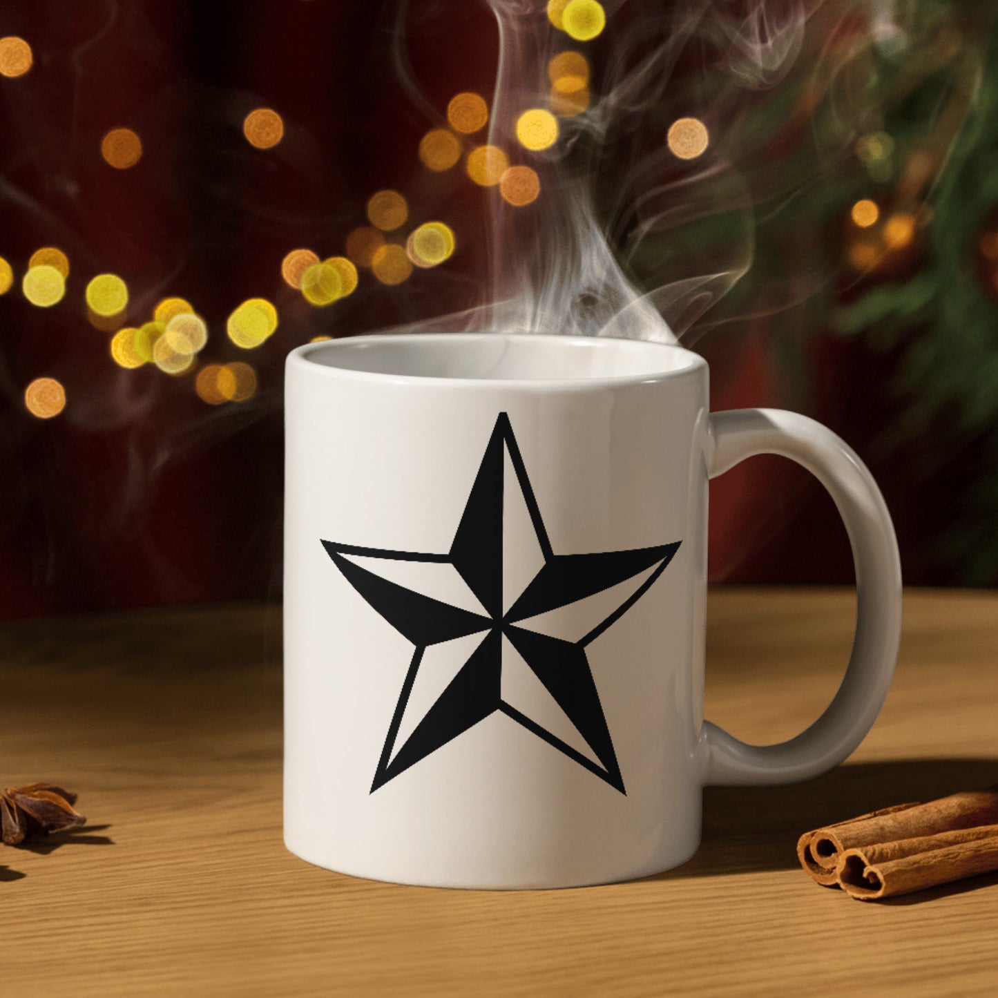 Unique five-pointed star design for crafting projects