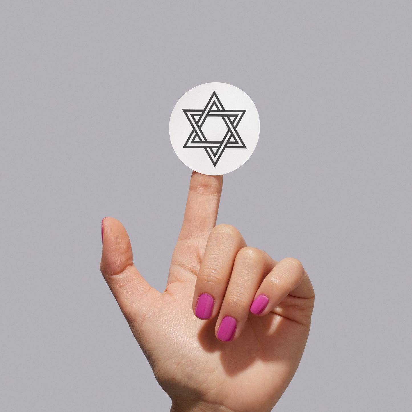 Creative Star of David vector design for cutting machines