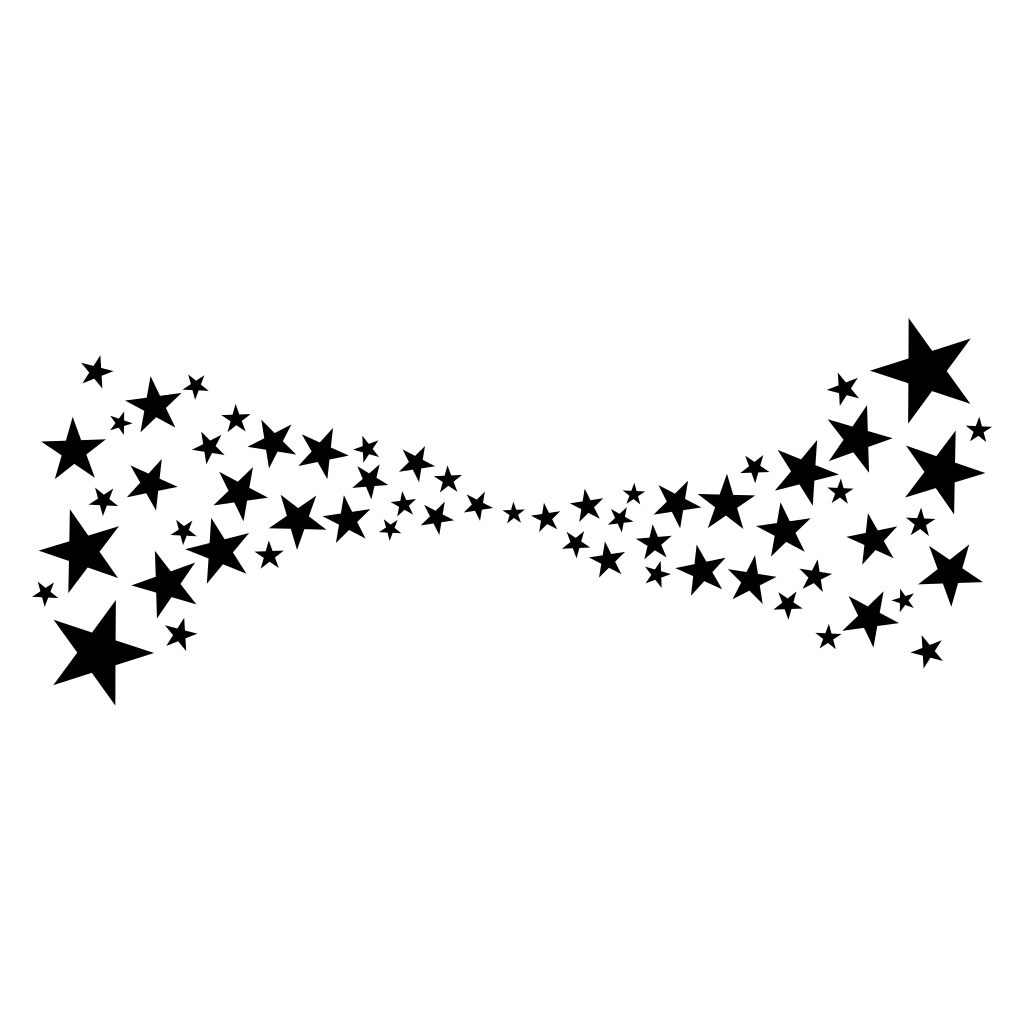 Creative star trail design for crafting projects