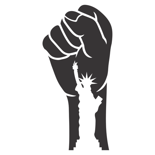 Inspiration of freedom through unity and strength