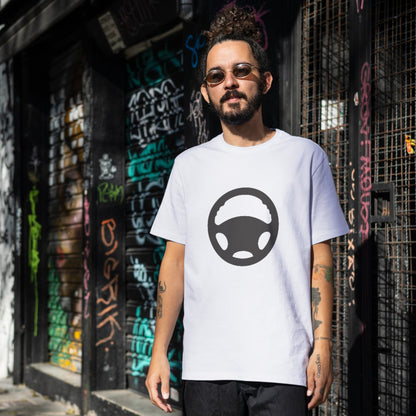 Creative vector steering wheel design for crafting projects