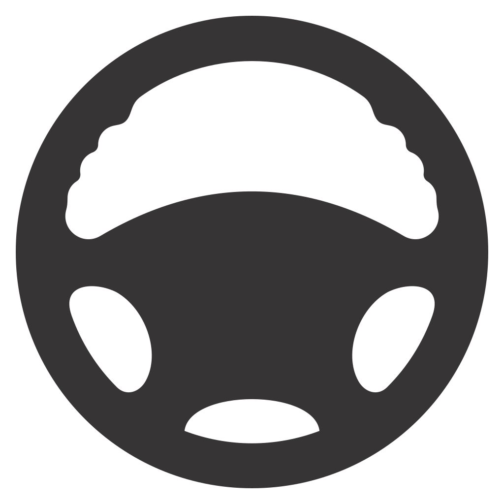 Creative vector steering wheel design for crafting projects