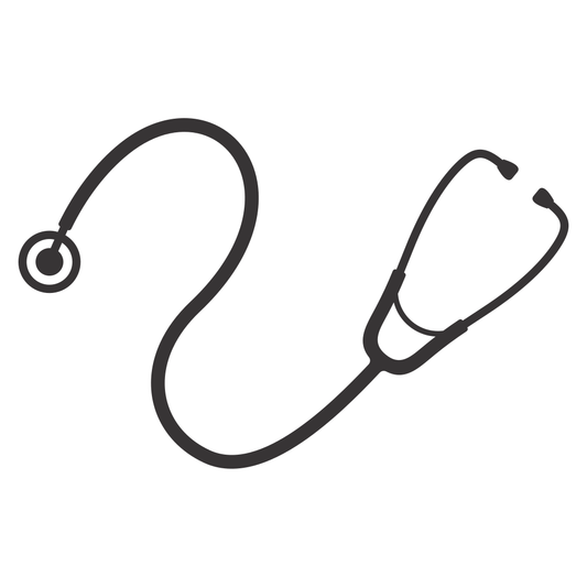 Stethoscope design for crafting projects and cutting machines