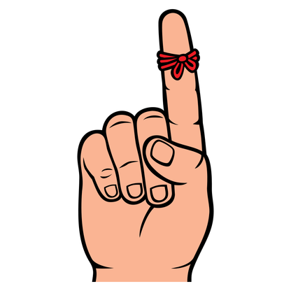 String reminder for special occasions