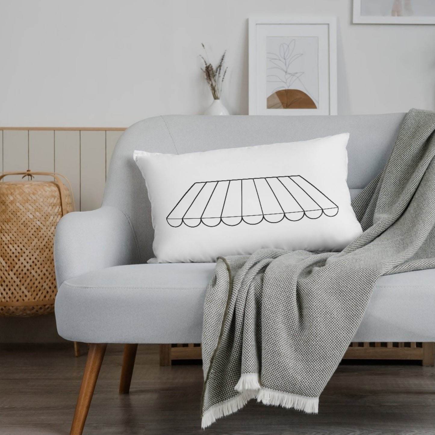 Striped awning design for cutting machine projects