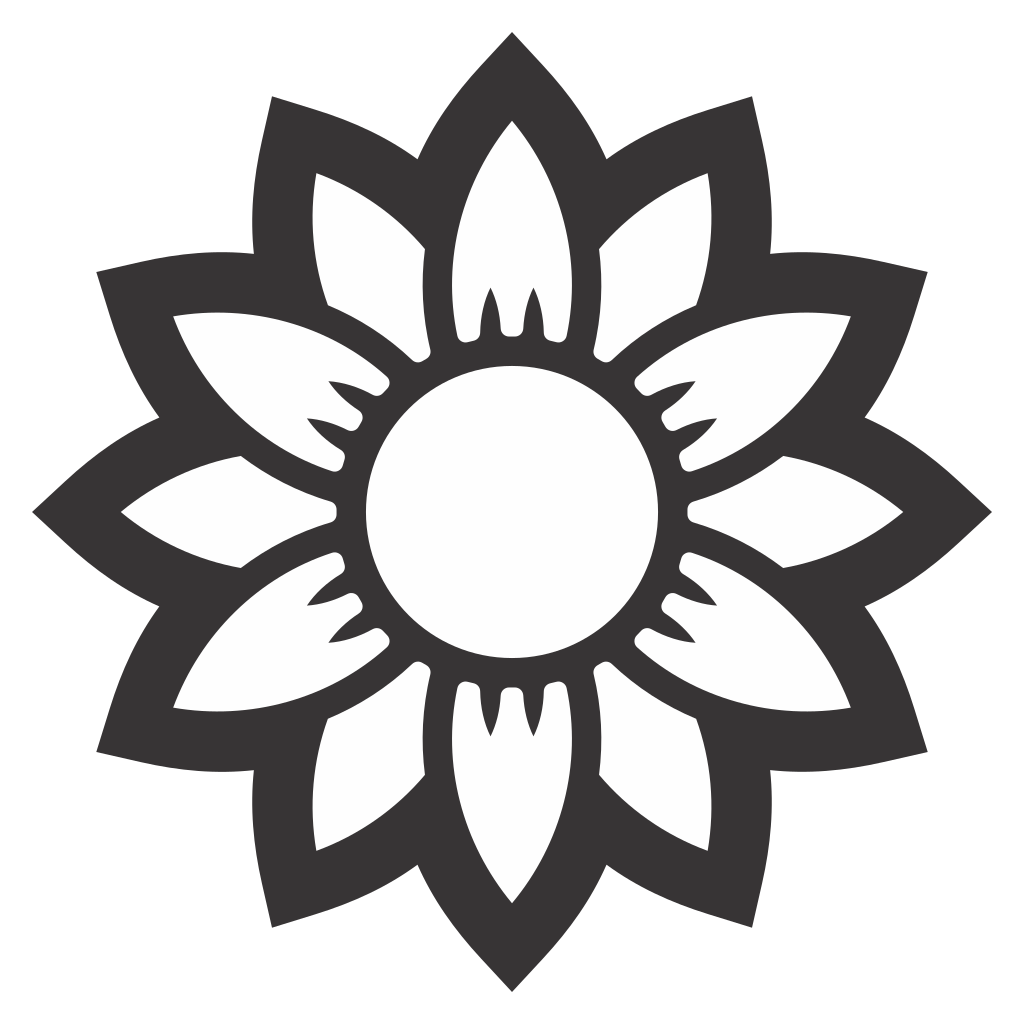 Elegant floral design suitable for cutting machines and crafts